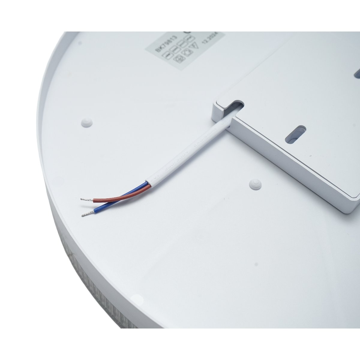 Plafoniera LED 48W, 220V, lumina reglabila 3CCT 3000K/4000K/6500K, corp rotund 300x40mm IP20
